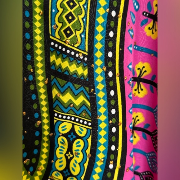 Santé Classics Caftan One Size Polyester Pink Tunic Cover Up - Picture 3 of 4